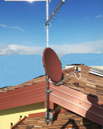Installazione antenna TV elettricista a martinengo